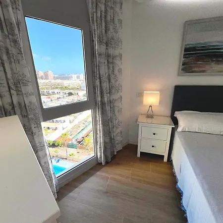 公寓 Panoramic & Sea View In Playa De Americas, Tenerife South